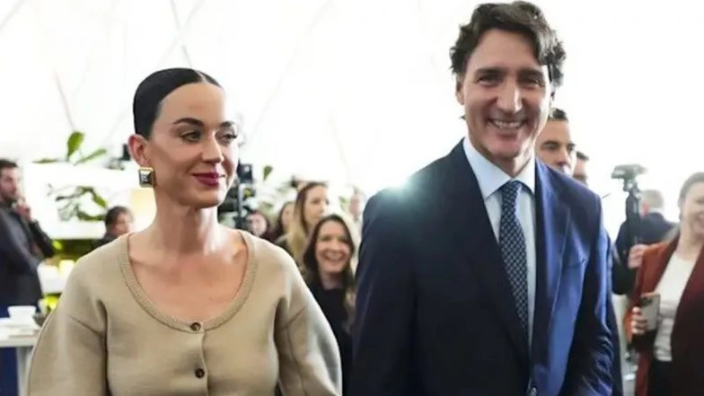 Katy Perry and Justin Trudeau’s Cute Viral Moment at Davos 2026 World Economic Forum Sparks Buzz (Watch Video)
