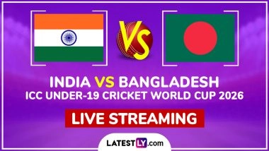 India vs Bangladesh Live Streaming Online, ICC Under-19 Cricket World Cup 2026: How To Watch IND U19 vs BAN U19 Cricket Match Live Telecast on TV