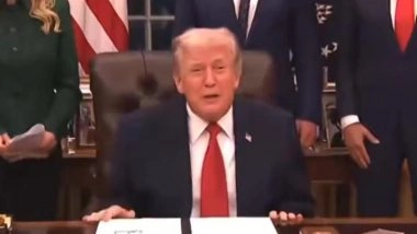 &lsquo;Who Is That?&rsquo; Donald Trump Says He Picked Doug Burgum After Noticing His Wife in Campaign Video, Sparks Outrage