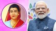 Savitribai Phule Jayanti 2026: PM Narendra Modi Pays Tributes to Social Reformer on Her Birth Anniversary, Says ‘She Devoted Life to Transforming Society’ Savitribai Phule Jayanti 2026: PM Narendra Modi Pays Tributes to Social Reformer on Her Birth Anniversary, Says ‘She Devoted Life to Transforming Society’
