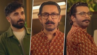 Sunil Grover&rsquo;s Spot-On Aamir Khan Mimicry Leaves Even the Superstar Confused in Hilarious &lsquo;Happy Patel: Khatarnak Jasoos&rsquo; Promo Video; Actor Says &lsquo;Itna Bhi Natural Mat Kar Bhai&rsquo; (Watch)