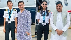 Old Picture of Captain Shambhavi Pathak With Aamir Khan Goes Viral After Her Death in Ajit Pawar’s Plane Crash