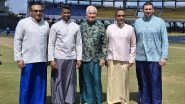 Commentary Panel Members Embrace Sri Lankan Culture By Donning Traditional Attire Ahead of SL vs ENG 1st ODI 2026