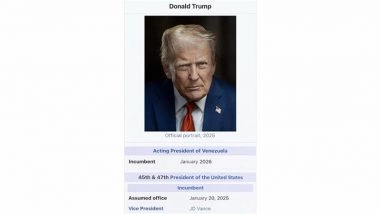 Donald Trump Posts Picture of Himself As &lsquo;Acting President of Venezuela&rsquo;