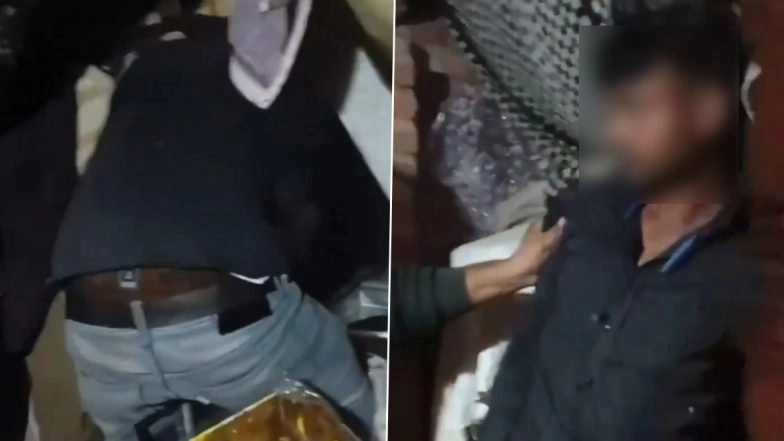 Kanpur Man Trapped Inside Iron Trunk for 45 Minutes After Girlfriend’s Desperate Attempt to Hide Him From Aunt, Video Goes Viral