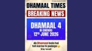 &lsquo;Dhamaal 4&rsquo;: Ajay Devgn, Riteish Deshmukh-Starrer Film Locked for June 12 Release (See Post)
