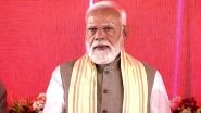 PM Narendra Modi Inaugurates, Flags Off Projects Worth More Than INR 800 Crore in West Bengal&rsquo;s Singur (Watch Video)