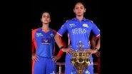 WPL 2026 Live Streaming Online, Mumbai Indians vs Delhi Capitals: Watch TV Telecast of MI-W vs DC-W Women's Premier League T20 Cricket Match WPL 2026 Live Streaming Online, Mumbai Indians vs Delhi Capitals: Watch TV Telecast of MI-W vs DC-W Women's Premier League T20 Cricket Match