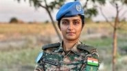 Who Is Major Swathi Shantha Kumar? Indian Army Officer Wins UN Award for Gender-Inclusive Peacekeeping