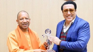 Govinda Meets Uttar Pradesh CM Yogi Adityanath in Lucknow (See Post)