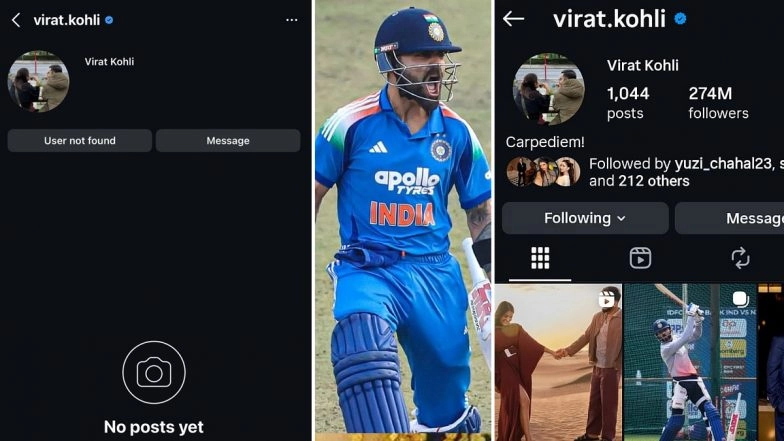 What Happened to Virat Kohli&rsquo;s Instagram Account?