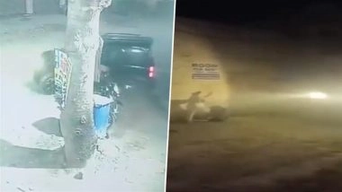 Gurugram Road Rage: Doctor Navin Yadav Rams SUV Into Swiggy Delivery Agent Multiple Times Over Minor Dispute, Arrested