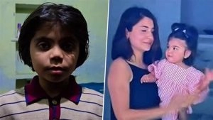 Viral Child’s Resemblance to Virat Kohli Sparks Online Buzz; Fans Jokingly Ask ‘Is This Vamika Kohli?’ (Watch Video)