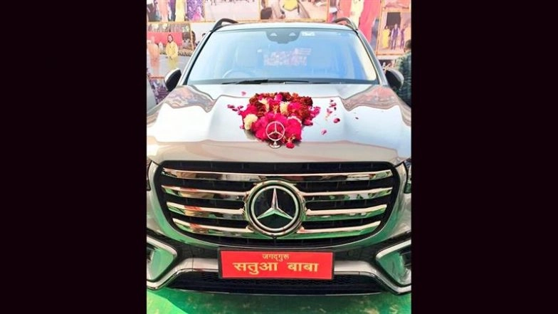 Defender, Porsche and Now Mercedes: Satua Baba’s INR 1.5 Crore Car Puja at Prayagraj Magh Mela 2026 Goes Viral