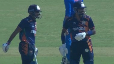 Hardik Pandya Slams Maiden List-A Hundred, Achieves Feat During Baroda vs Vidarbha VHT 2025-26 Match