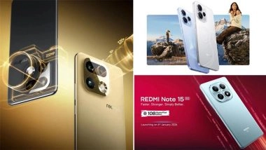 Redmi Note 15 5G, Realme 16 Pro 5G and OPPO Reno 15 5G To Launch in India in January 2026; From Price to Features and Specifications, Here Is Everything You Need To Know