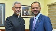 EAM S Jaishankar Meets With Oman FM Badr Albusaidi in New Delhi, Discusses Key Issues Including Trade, Minerals and Regional Development EAM S Jaishankar Meets With Oman FM Badr Albusaidi in New Delhi, Discusses Key Issues Including Trade, Minerals and Regional Development