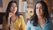 Shraddha Kapoor Collaborates With Amrita Rao for Her Jewellery Brand Palmonas; &lsquo;Vivaah&rsquo; Actress Brings &lsquo;Jal Lijiye Twist&rsquo; to It, Netizens Say &lsquo;Both Favs in One Frame&rsquo; (Watch Video)