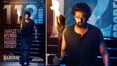 &lsquo;The RajaSaab&rsquo; Box Office Day 1: Prabhas Film Creates History With Record-Breaking Opening of INR 112 Crore!
