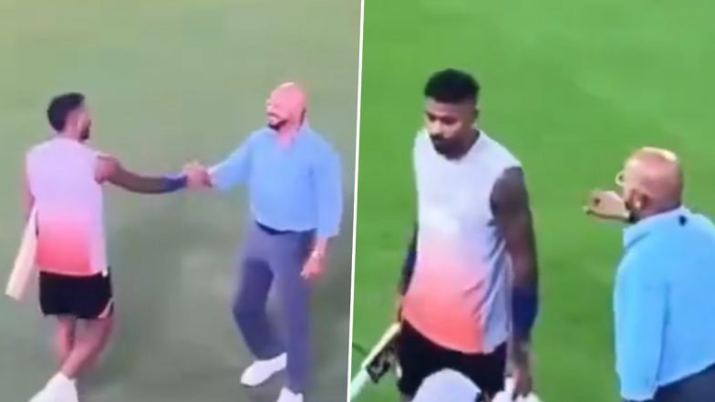 Viral Video Claims Hardik Pandya, Murali Kartik Engage in Heated Conversation Ahead of IND vs NZ 2nd T20I 2026