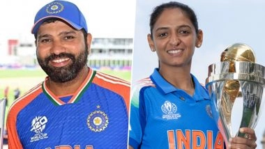 Rohit Sharma, Harmanpreet Kaur To Be Conferred With Padma Shri Award For Contribution In Field Of Sports