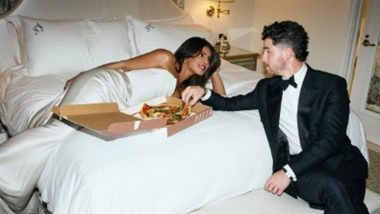 Priyanka Chopra Jonas and Nick Jonas Enjoy Pizza Date After Golden Globes 2026, Share Candid Moments and Parenting Insights on Social Media (View Post)
