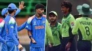 India U19 vs Pakistan U19 Head-to-Head Record in Cricket