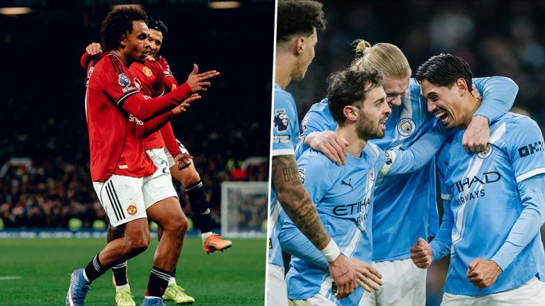 Manchester United vs Manchester City Premier League 2025&ndash;26 Free Live Streaming Online: How To Watch Manchester Derby Match Live Telecast on TV &amp; Football Score Updates in IST?