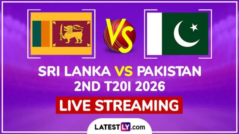 Sri Lanka vs Pakistan Live Streaming Online, 2nd T20I 2026: How To Watch SL vs PAK Cricket Match Live Telecast on TV in India?
