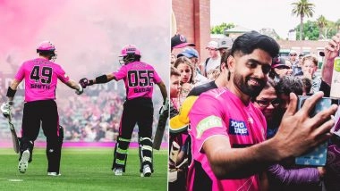 Sydney Sixers Thank Babar Azam For His Services in BBL As Pakistan Batter Joins National Team Ahead of PAK vs AUS T20Is and ICC T20 World Cup 2026