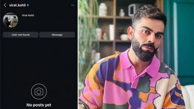 Virat Kohli&rsquo;s Instagram Account Deactivated? Fans Left Guessing Over Sudden Disappearance