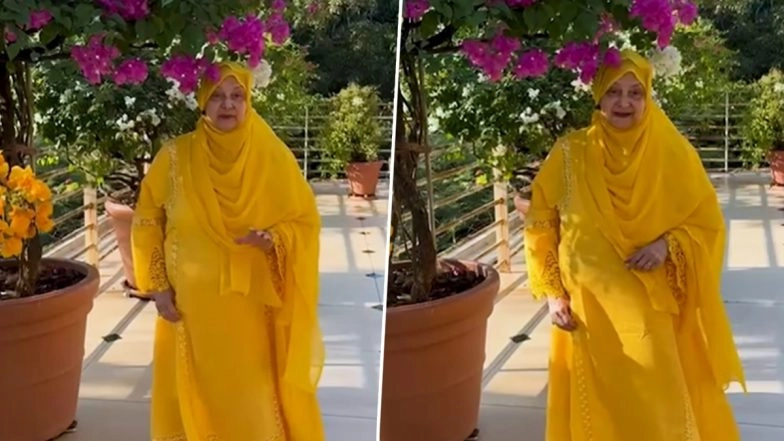 Saira Banu&rsquo;s New Year 2026 Wish: Veteran Actress Shares Video, Says &lsquo;May It Bring Lot of Joy, Good Health and Happiness&rsquo; (See Post)