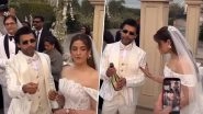 Nupur Sanon Marries Stebin Ben in Udaipur, Dreamy First Glimpse From Kriti Sanon&rsquo;s Sister&rsquo;s Christian Wedding Goes Viral (Watch Video)