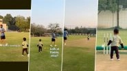 Jasprit Bumrah Trains With Son Angad Ahead of IND vs NZ T20Is 2026; Jr Bumrah Attempts To Bowl As Father Looks On (Watch Video) Jasprit Bumrah Trains With Son Angad Ahead of IND vs NZ T20Is 2026; Jr Bumrah Attempts To Bowl As Father Looks On (Watch Video)