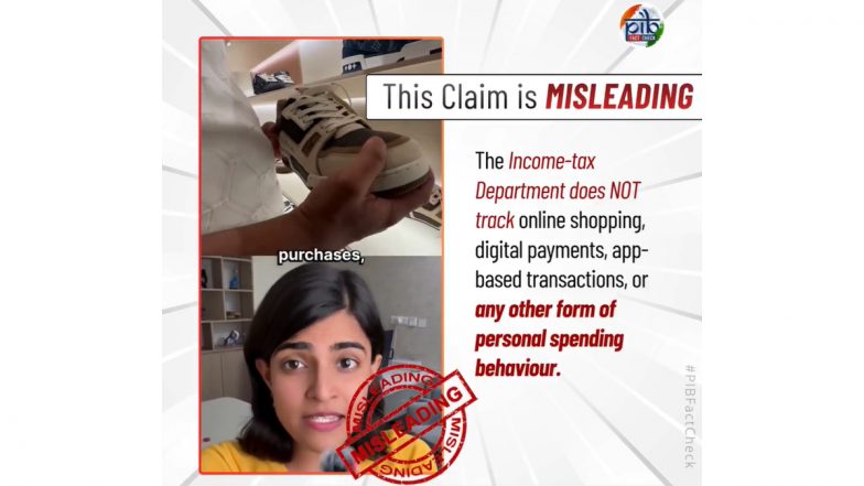 Does the Income-Tax Department Track Your Emails, Social Media and Online Spending? PIB Fact Check Terms Claim Misleading