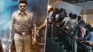 Thalapathy Vijay Fans Tear Down Sivakarthikeyan’s ‘Parasakthi’ Poster During ‘Jana Nayagan’ Trailer Launch in Madurai Ahead of Box Office Clash (Watch Video) Thalapathy Vijay Fans Tear Down Sivakarthikeyan’s ‘Parasakthi’ Poster During ‘Jana Nayagan’ Trailer Launch in Madurai Ahead of Box Office Clash (Watch Video)