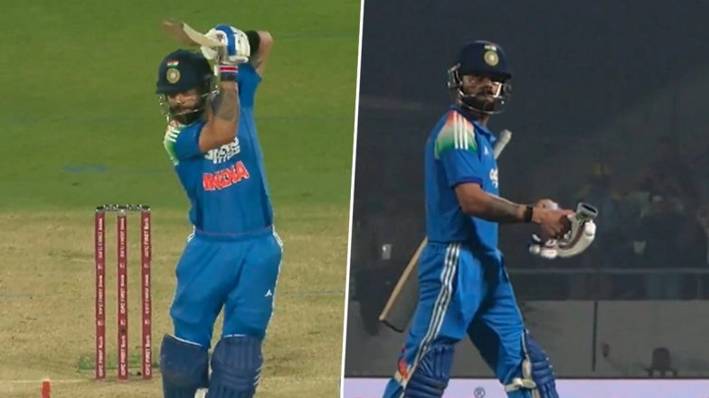 Watch Virat Kohli Miss Out on Century in IND vs NZ 1st ODI 2026