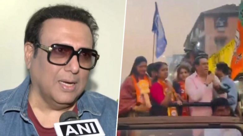 Govinda Campaigns for Shiv Sena Candidates in Mumbai, Speaks on Role of Artists in Politics