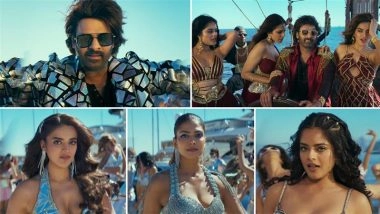 &lsquo;The RajaSaab&rsquo; Song &lsquo;Naache Naache&rsquo;: Prabhas&rsquo; Upcoming Film Drops Retro-Charged Rebel Dance Anthem Set To Rule 2026! (Watch Video)
