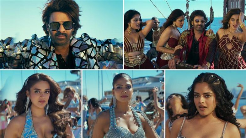 ‘The RajaSaab’ Song ‘Naache Naache’: Prabhas’ Upcoming Film Drops Retro-Charged Rebel Dance Anthem Set To Rule 2026! (Watch Video)