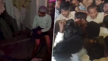 Katta Maisamma Temple Row: Video of Man Defecating Near Gate Triggers BJP Protest