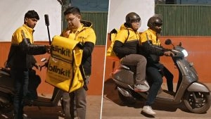 Raghav Chadha ‘Lives the Day’ As Blinkit Delivery Rider, Shares Teaser Video