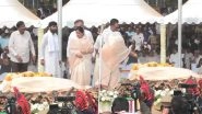 Ajit Pawar Cremated With Full State Honours As Maharashtra Bids An Emotional Farewell (Watch Videos)