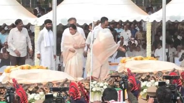 Ajit Pawar Cremated With Full State Honours As Maharashtra Bids An Emotional Farewell (Watch Videos)