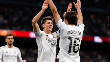 Real Madrid vs Levante, La Liga 2025&ndash;26 Free Live Streaming Online: How To Watch Spanish League Match Live Telecast on TV & Football Score Updates in IST?