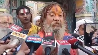 &lsquo;Donald Trump Got Black Magic Rituals Done on PM Narendra Modi,&rsquo; Claims Paramhans Acharya; Says Vedic Prayers Have Neutralised the Effect (Video)