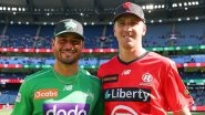 BBL 2025&ndash;26 Live Streaming Online Melbourne Renegades vs Melbourne Stars: Watch Telecast of Big Bash League T20 Cricket Match on TV and Online