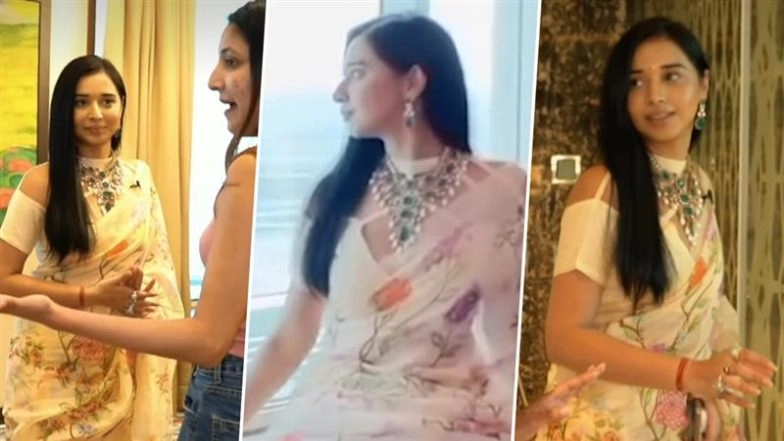 &lsquo;Bigg Boss 19&rsquo; Fame Tanya Mittal Gives Tour of Her Presidential Suite at Taj Santacruz, Shows &lsquo;Chandi Ki Bottle&rsquo; and Aesthetic Bedroom (Watch Video)