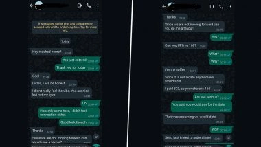 Man Says His Hinge Date Paid Entire Bill, Rejected Him Over &lsquo;Vibes&rsquo;, Later Requested His Half