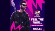 &lsquo;Feel the Thrill&rsquo;: Anirudh Ravichander Composes and Lends His Vocals to ICC Men&rsquo;s T20 World Cup 2026 Anthem (Watch Video)